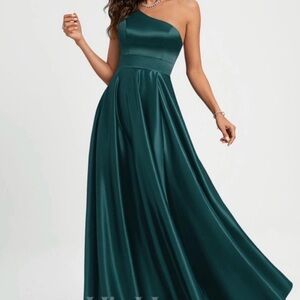 Forest Green Prom Dress